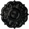 Ekena Millwork Deria Ceiling Medallion (Fits Canopies up to 6"), Hand-Painted Black Pearl, 20 1/4"OD x 1 1/2"P CM20DRBPS - alternate 1